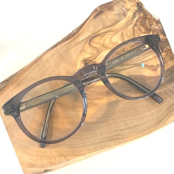 Dunhill Other - Dunhill DU0059O 003 Round Acetate Eyeglasses Designer Optical Frames Grey 49mm